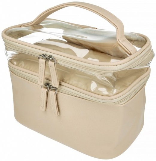 Transparenter Flughafen-Kulturbeutel